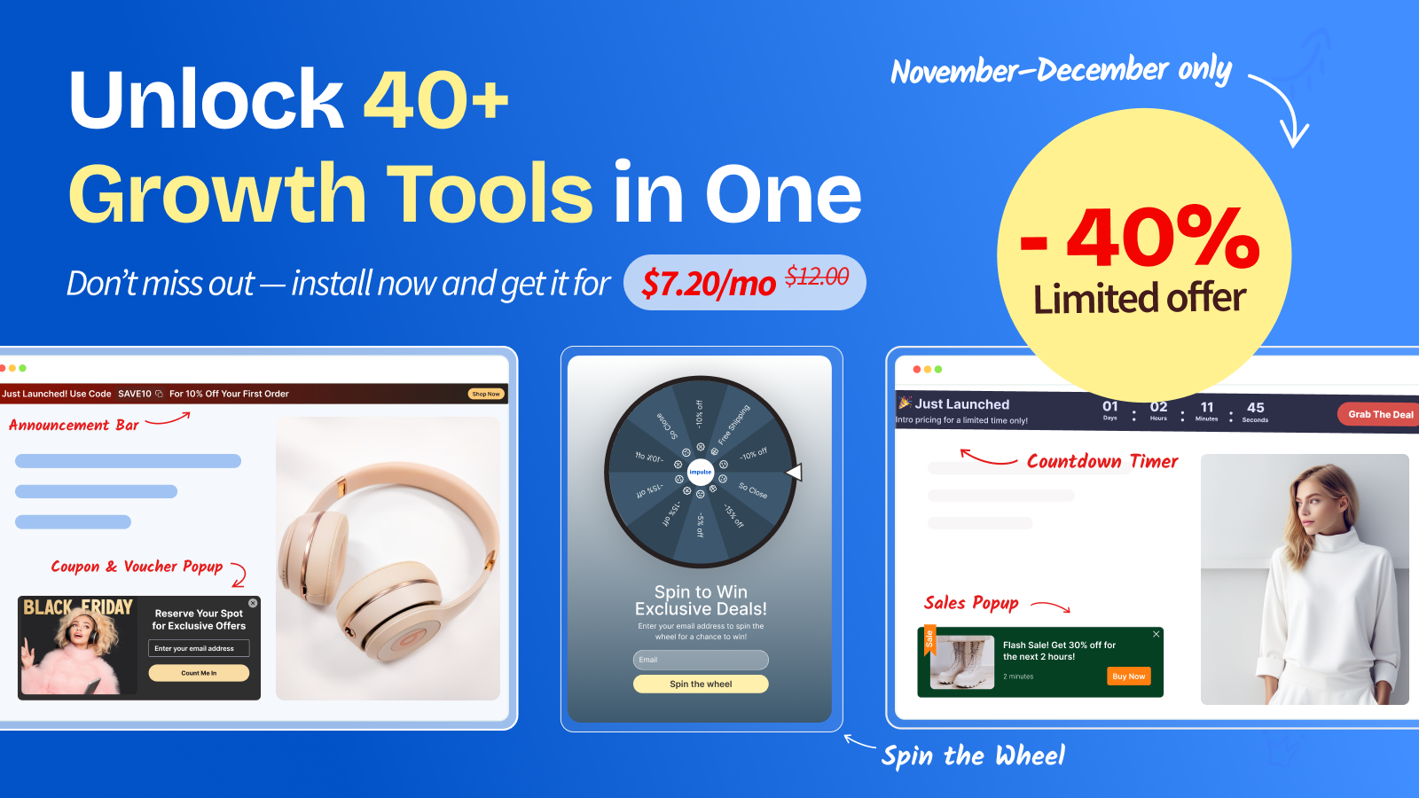 Impulse: 40-in-One App